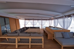 Mystere Shadow - 50m shadow yacht refit - lounge